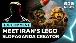 Viral 'Lego' creator admits relationship with Iranian government | Top Comment